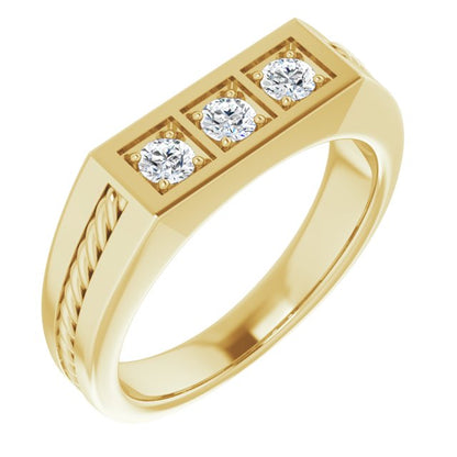 1/3 CTW Natural Diamond Band, 5.92 mm