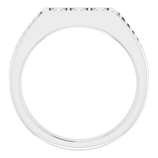 1/10 CTW Natural Diamond Band, 5.5 mm