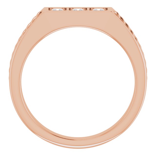 1/10 CTW Natural Diamond Band, 5.5 mm