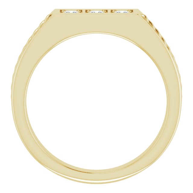 1/10 CTW Natural Diamond Band, 5.5 mm