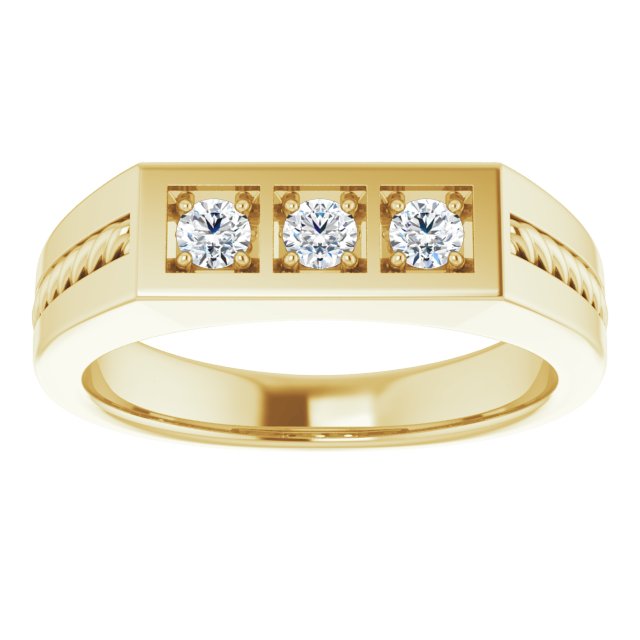 1/3 CTW Natural Diamond Band, 5.92 mm