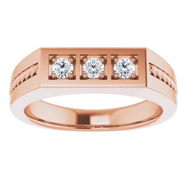 1/3 CTW Natural Diamond Band, 5.92 mm