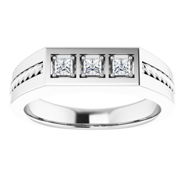 1/4 CTW Natural Diamond Band, 5.86 mm