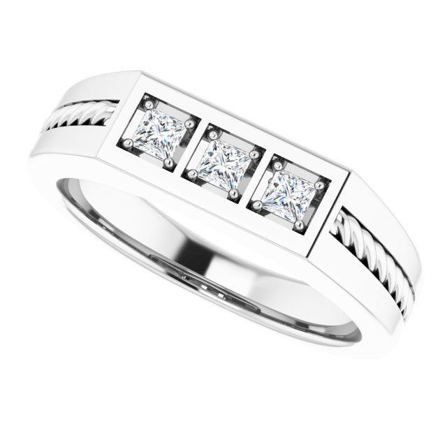 1/4 CTW Natural Diamond Band, 5.86 mm