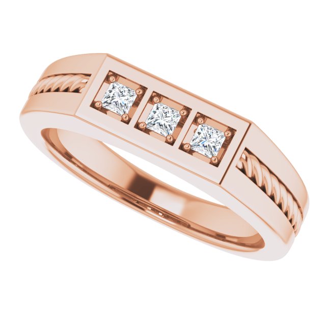 1/10 CTW Natural Diamond Band, 5.5 mm