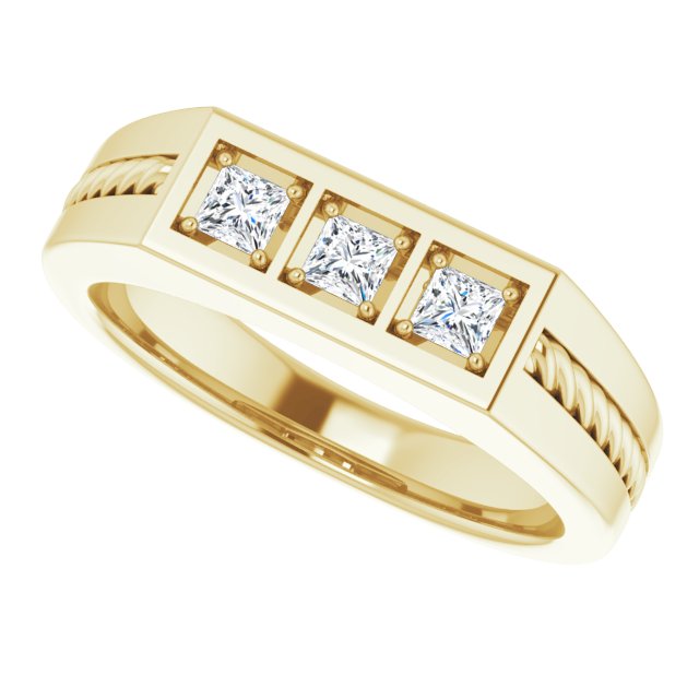 3/8 CTW Natural Diamond Band, 6.01 mm