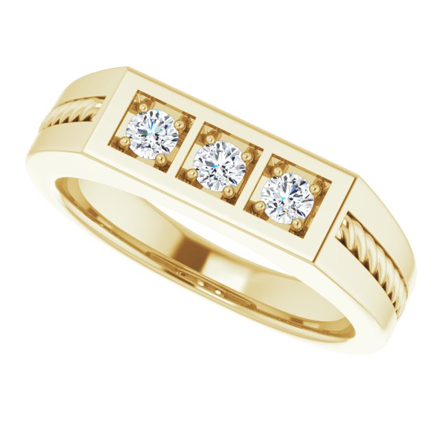 1/3 CTW Natural Diamond Band, 5.92 mm