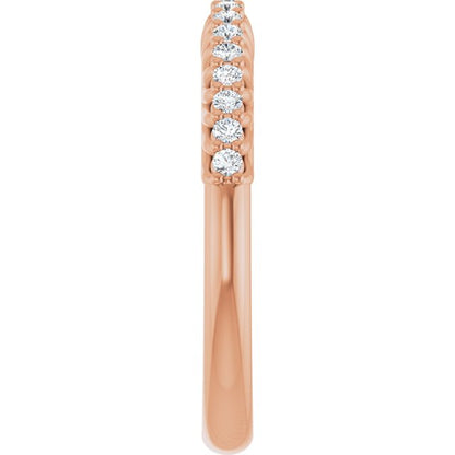 1/4 CTW Natural Diamond Anniversary Band, 2.72 x 22.51 mm