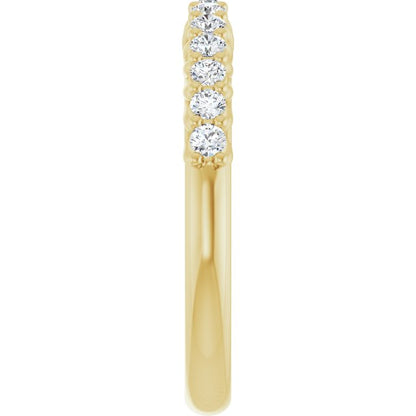 3/8 CTW Natural Diamond Anniversary Band, 2.91 mm