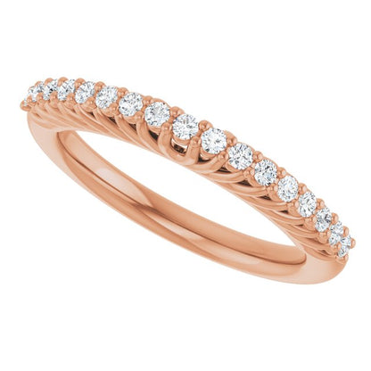 1/4 CTW Natural Diamond Anniversary Band, 2.72 x 22.51 mm