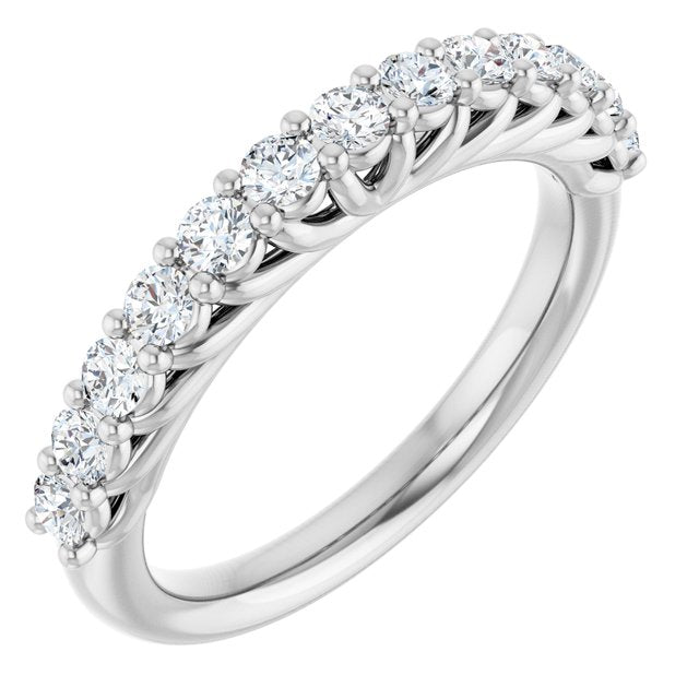 5/8 CTW Natural Diamond Anniversary Band, 3.05 mm