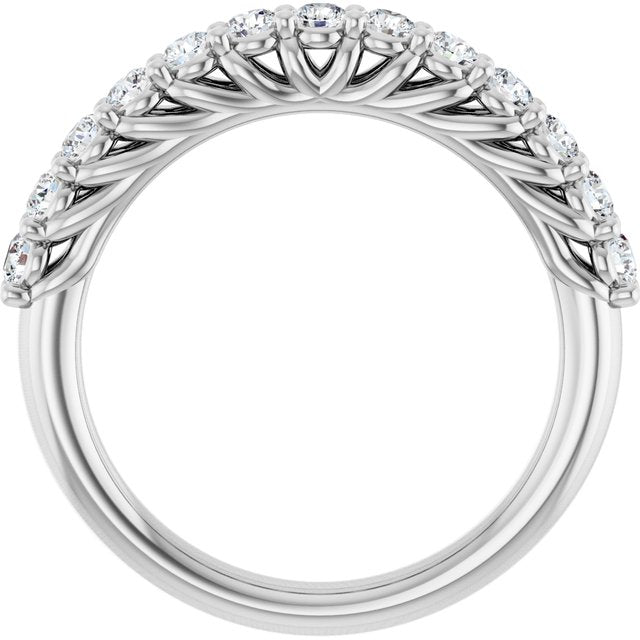 5/8 CTW Natural Diamond Anniversary Band, 3.05 mm