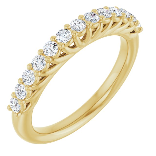 3/8 CTW Natural Diamond Anniversary Band, 2.91 mm