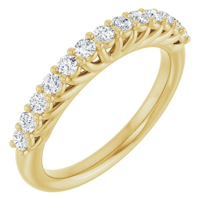 3/8 CTW Natural Diamond Anniversary Band, 2.91 mm