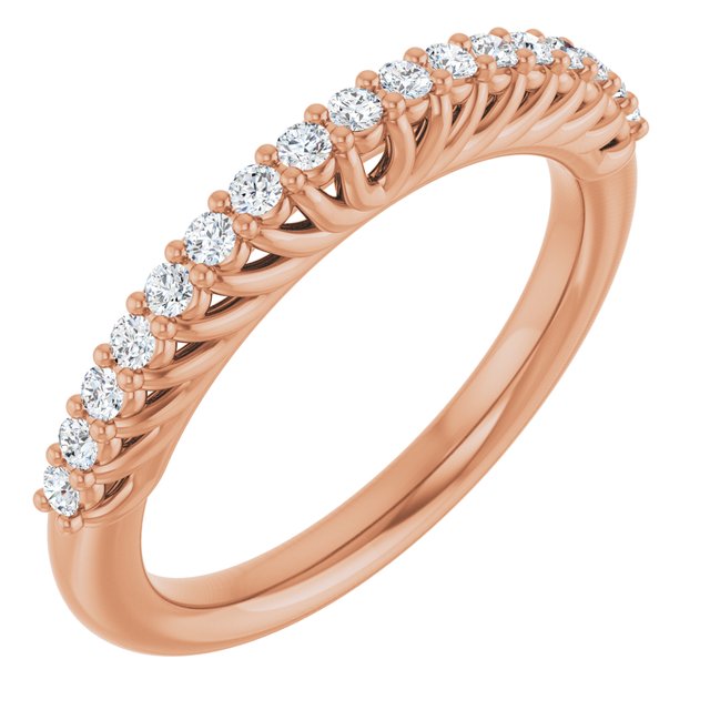 1/4 CTW Natural Diamond Anniversary Band, 2.72 x 22.51 mm
