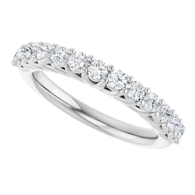 5/8 CTW Natural Diamond Anniversary Band, 3.05 mm