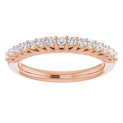 1/3 CTW Natural Diamond Anniversary Band, 2.77 x 22.36 mm