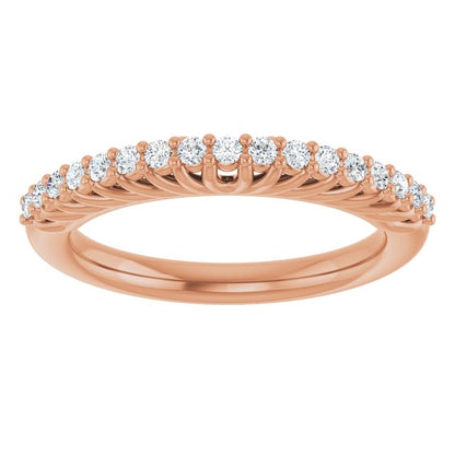 1/4 CTW Natural Diamond Anniversary Band, 2.72 x 22.51 mm