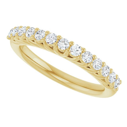 3/8 CTW Natural Diamond Anniversary Band, 2.91 mm