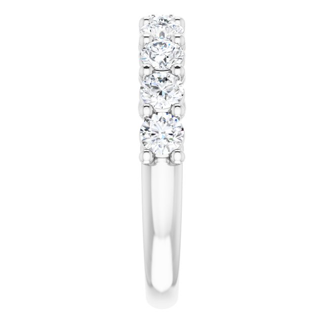 14K White Gold 1 1/3 CTW Natural Diamond Anniversary Band