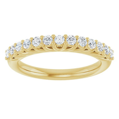 3/8 CTW Natural Diamond Anniversary Band, 2.91 mm