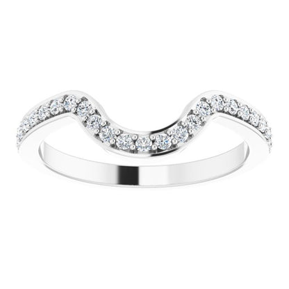 1/5 CTW Natural Diamond Matching Band, 6.2 mm