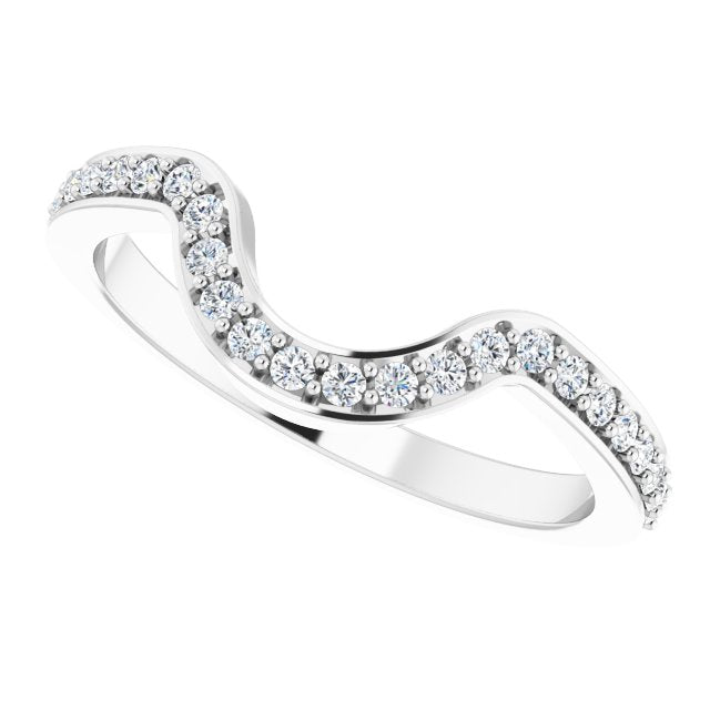 1/5 CTW Natural Diamond Matching Band, 6.2 mm