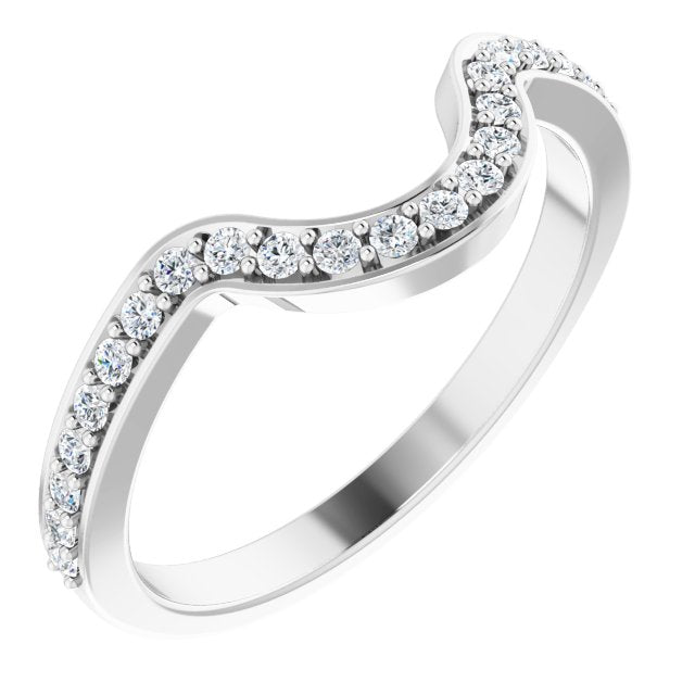 1/5 CTW Natural Diamond Matching Band, 6.2 mm