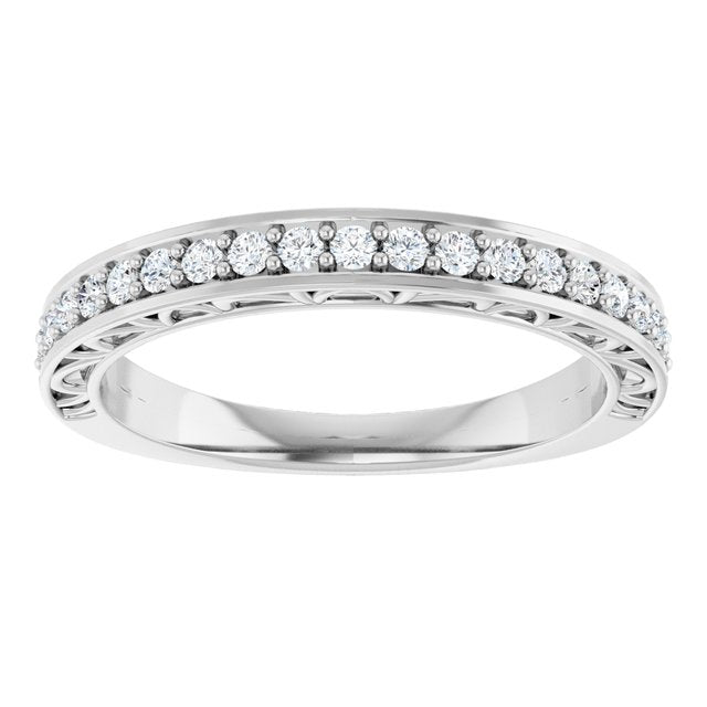 1/3 CTW Natural Diamond Anniversary Band, 2.61 mm