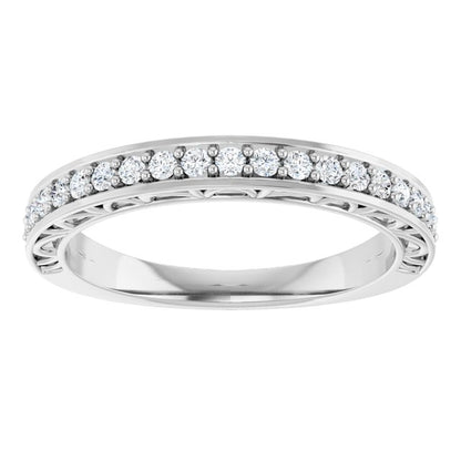 1/3 CTW Natural Diamond Anniversary Band, 2.61 mm