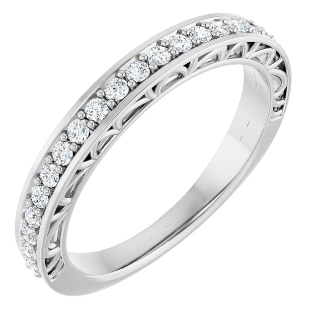 1/3 CTW Natural Diamond Anniversary Band, 2.61 mm