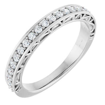 1/3 CTW Natural Diamond Anniversary Band, 2.61 mm