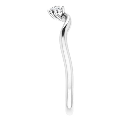 .05 CTW Natural Diamond Matching Band, 5.37 mm