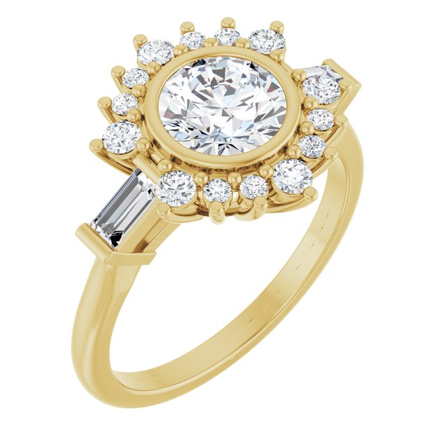 1/6 CTW Natural Diamond Matching Band, 16.9 x 7.3 mm