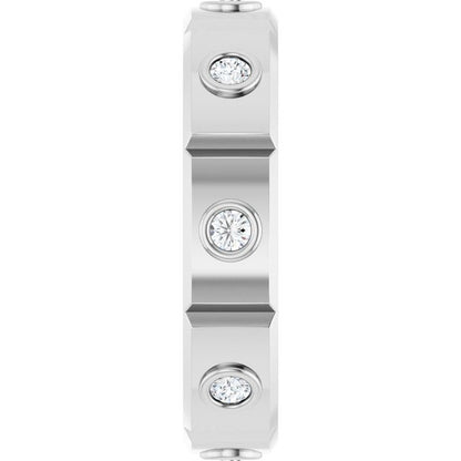 1/3 CTW Mens Natural Diamond Band