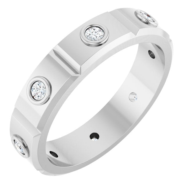 1/3 CTW Mens Natural Diamond Band