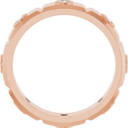 1/3 CTW Mens Natural Diamond Band