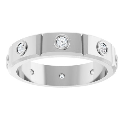 1/3 CTW Mens Natural Diamond Band