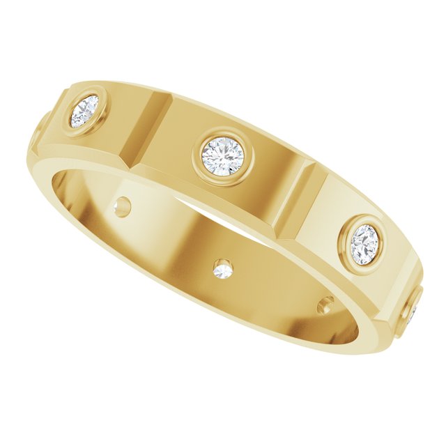 1/3 CTW Mens Natural Diamond Band