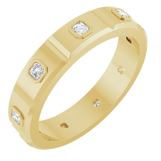 1/3 CTW Mens Natural Diamond Band