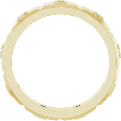 1/3 CTW Mens Natural Diamond Band