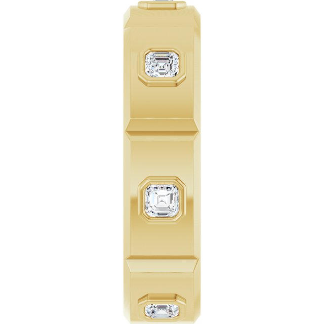 5/8 CTW Natural Diamond Mens Band