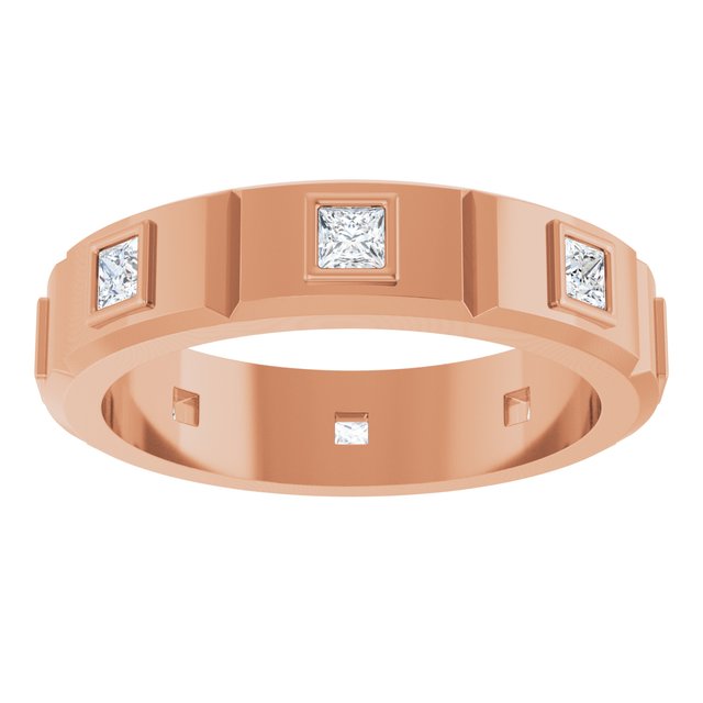 3/4 CTW Mens Natural Diamond Band