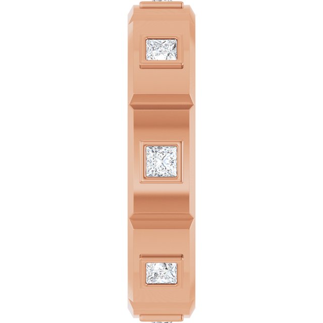 5/8 CTW Mens Natural Diamond Band