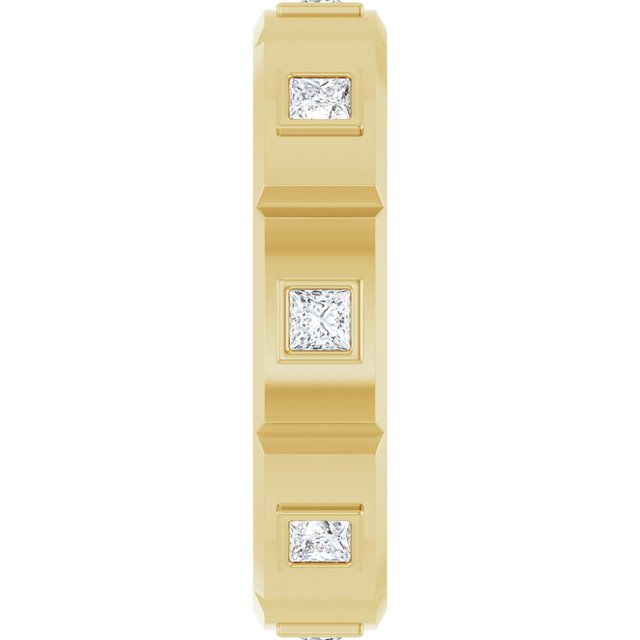 1/2 CTW Mens Natural Diamond Band, 5.5 mm