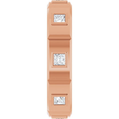 3/4 CTW Mens Natural Diamond Band