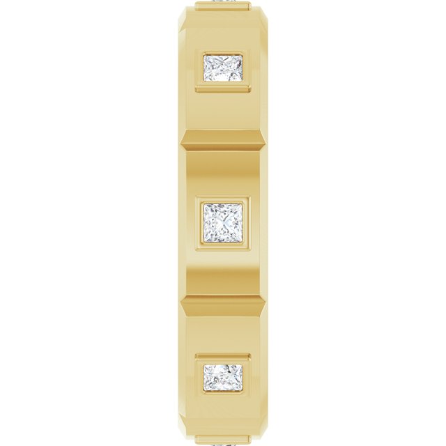 5/8 CTW Mens Natural Diamond Band