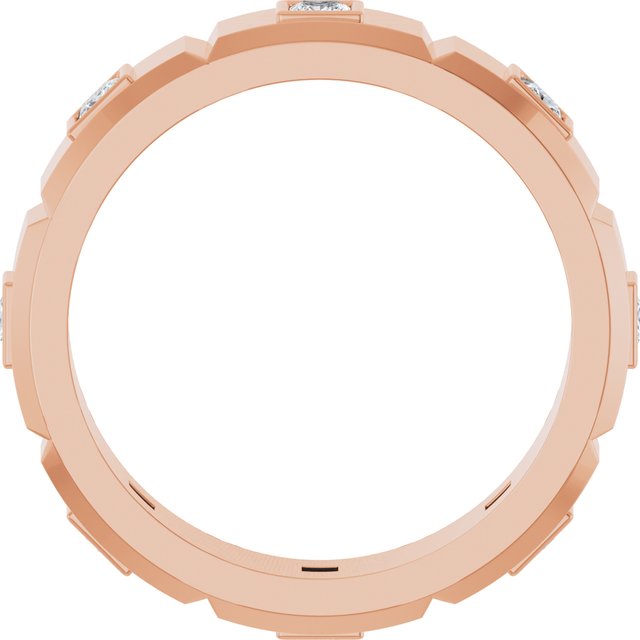 3/4 CTW Mens Natural Diamond Band