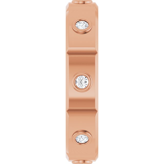 1/5 CTW Mens Natural Diamond Band