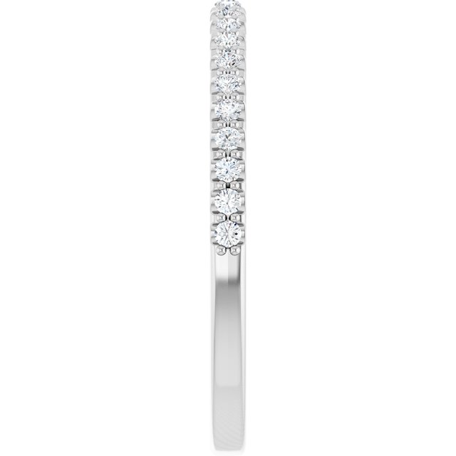 14K White/Yellow Gold 1/5 CTW Natural Diamond Anniversary Band
